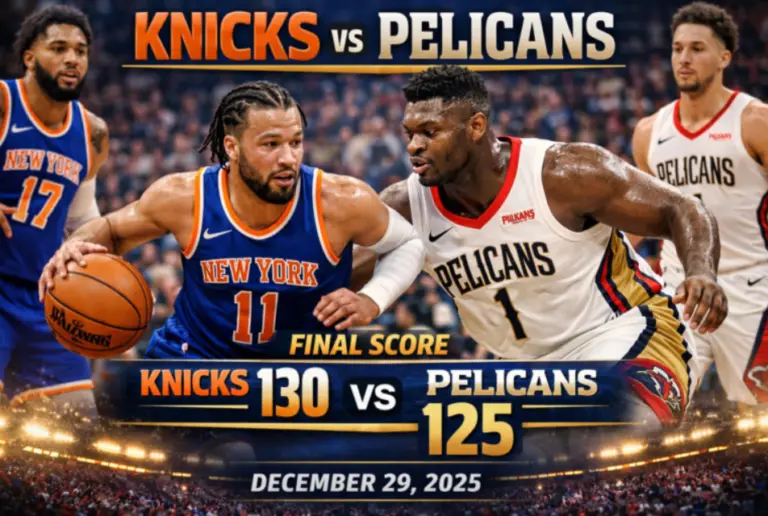 Knicks vs Pelicans Recap