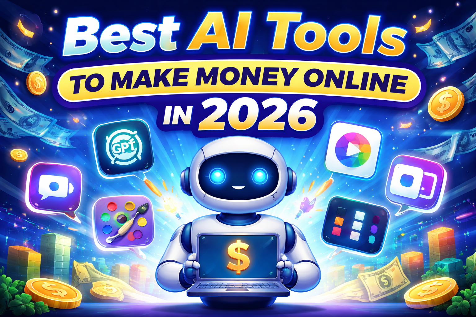 Best AI Tools to Make Money Online in 2026
