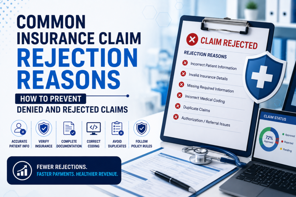 Common Insurance Claim Rejection Reasons